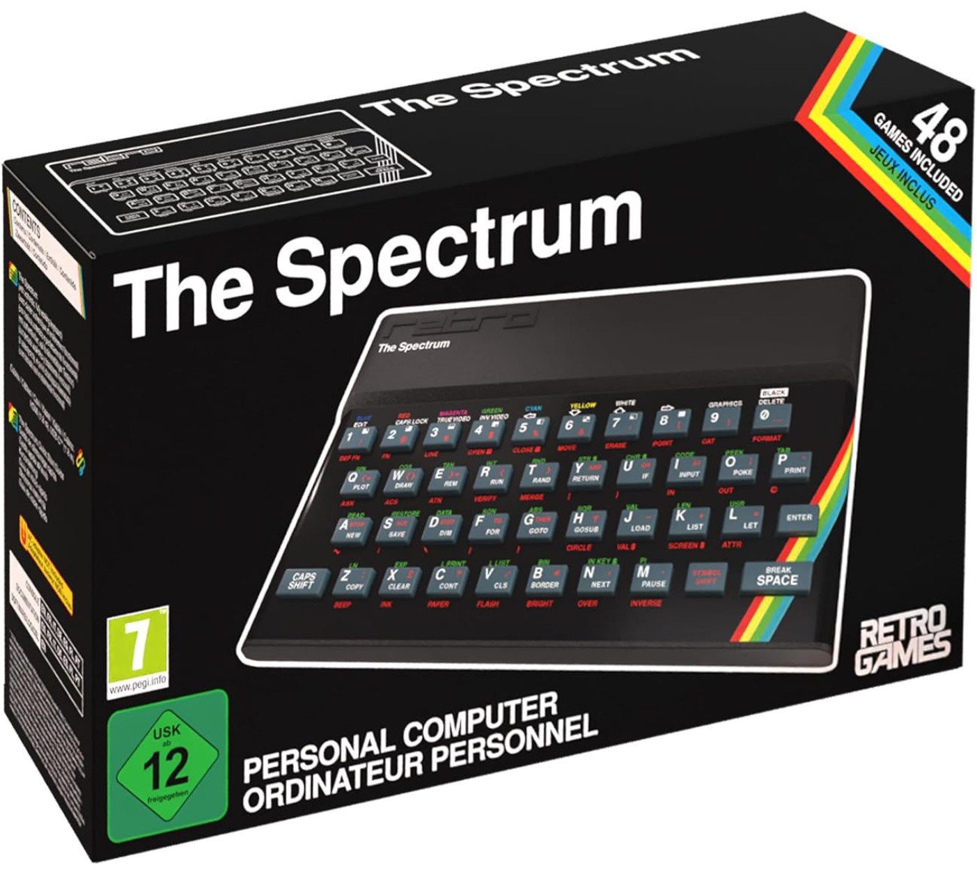 Retro Games - The Spectrum *schwarz*