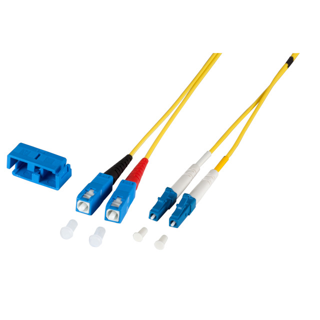 Kabel LWL-Patch   2,0m LC-SC  9/125µm, AD=2mm