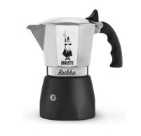 Bialetti Mokka-Kanne 0,1 l New Brikka 2 Tassen *Silber*