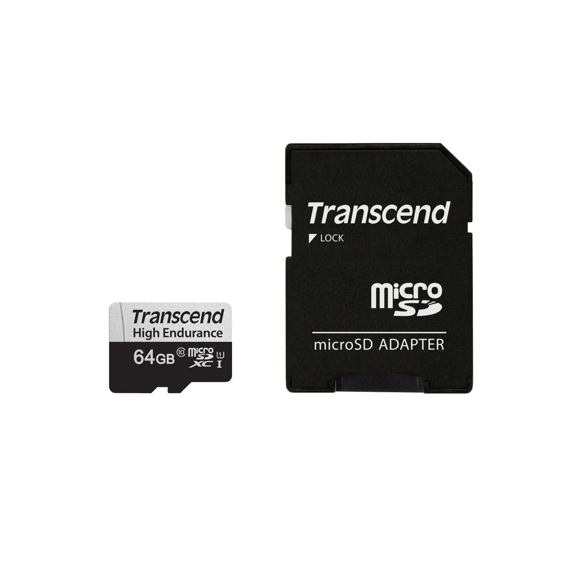 Flash SecureDigitalCard (microSD)  64GB - Transcend 350V
