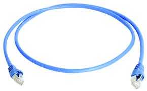 Kabel Patch-RJ45 S-STP(S/FTP) 500Mhz  3.0m CAT6A  *blau* Telegärtner