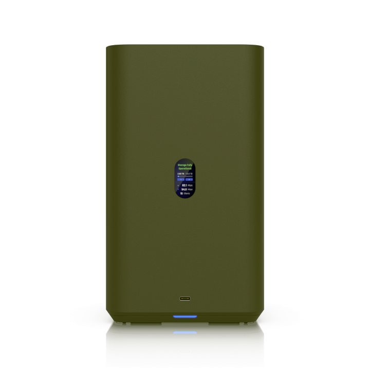 Ubiquiti UniFi NAS System UNAS 2 • 2x 3.5" HDD • 1x 2.5GbE • 1x 5 Gbit/s USB-C • black • UNAS-2-B