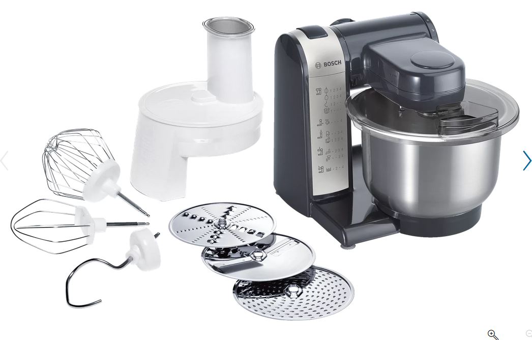 Bosch Küchenmaschine MUM4  600 W *schwarz/silber *
