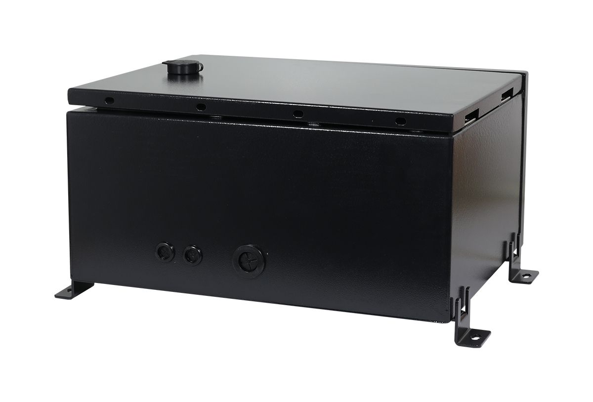 ALLNET DIN-RAIL Wandgehäuse T223mm IP55, SO-DIN-Serie *schwarz*