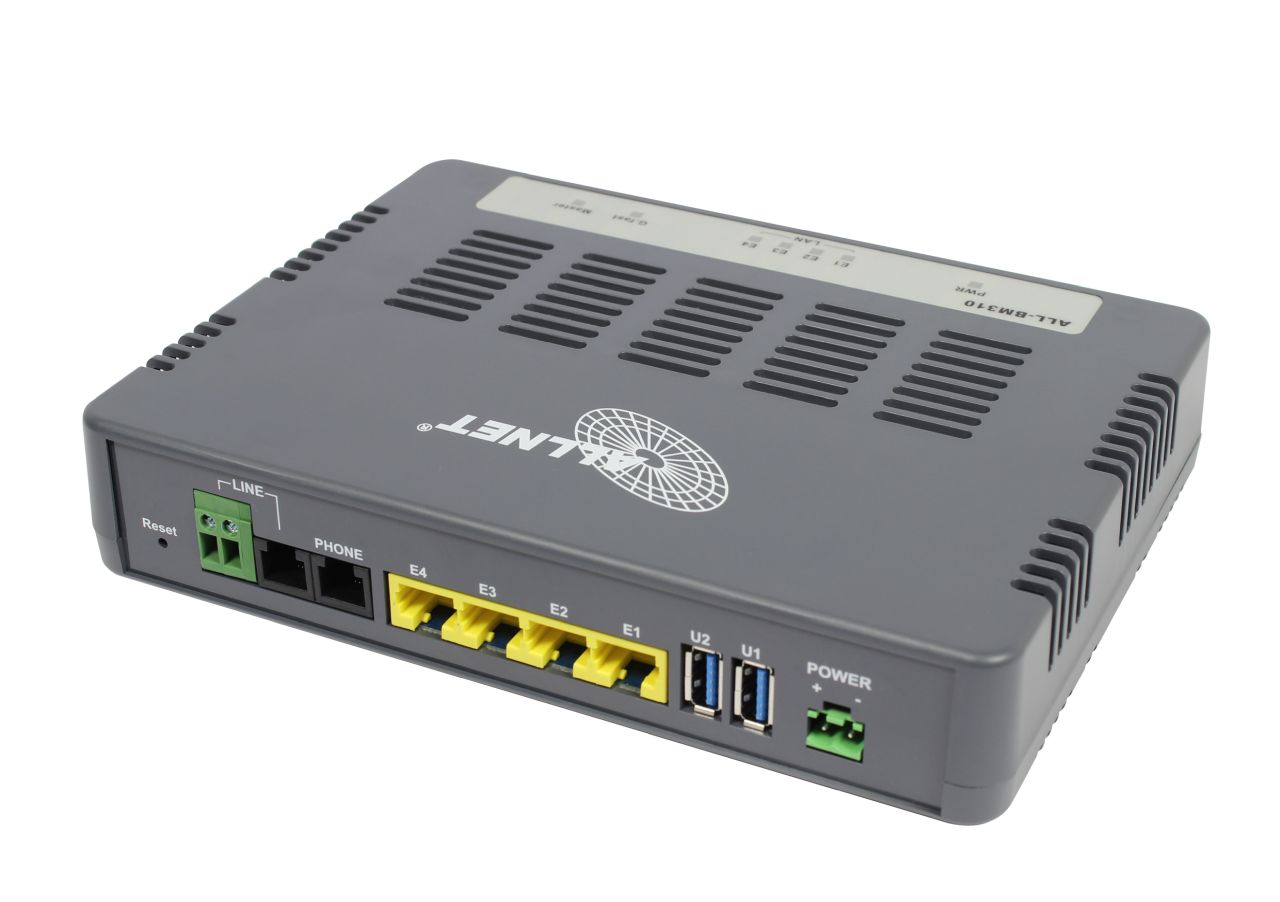 ALLNET Punkt-zu-Punkt Modem VDSL g.fast via 2-Draht managed Master "ALL-BM310"