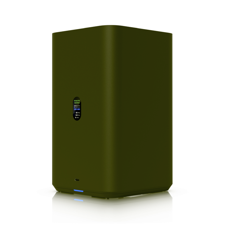 Ubiquiti UniFi NAS System UNAS 2 • 2x 3.5" HDD • 1x 2.5GbE • 1x 5 Gbit/s USB-C • black • UNAS-2-B