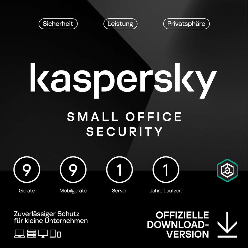 Kaspersky Small Office Security / 1 Jahr - ESD