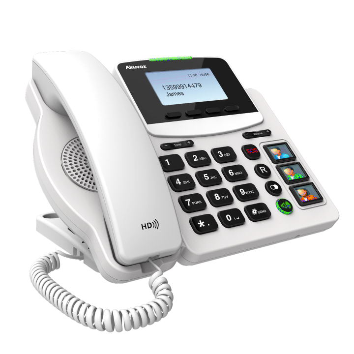 Akuvox R15P IP Phone Desktop BIG Button SIP